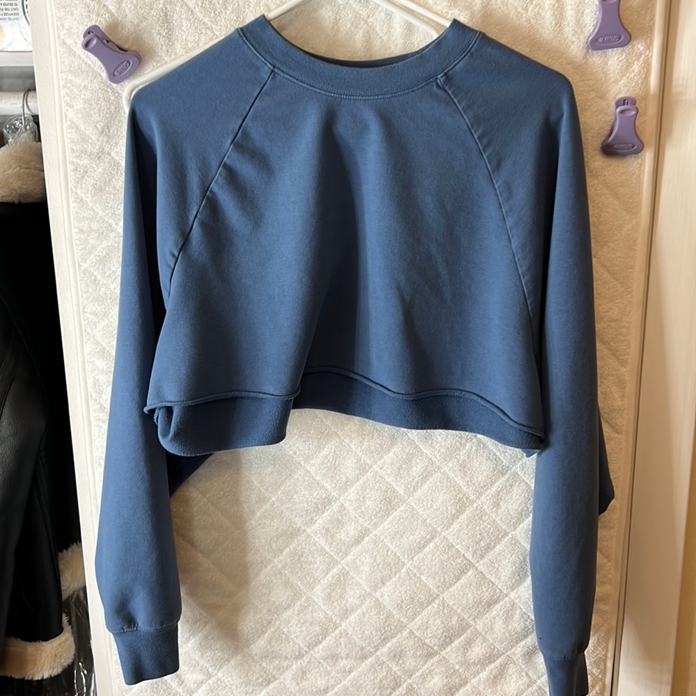 Alo yoga cropped sweatshirt